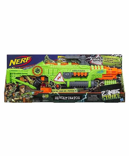 Nerf Zombie Revoltinator Dart Gun - Green