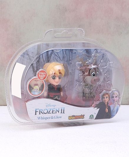 Disney Frozen Kristoff & Swen Minifigure Multicolor Pack of 2 - Height 6.5 cm