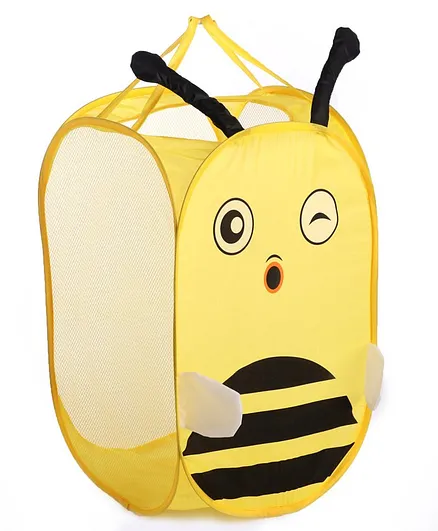 Babyhug Laundry Bag Honey Bee Print - Yellow