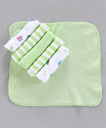 Cucumber Wash Cloths - Pack of 6 (Color May Vary)