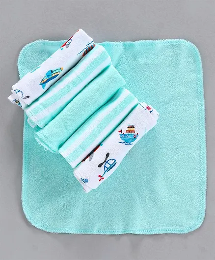 Cucumber Wash Cloths - Pack of 6 (Color May Vary)