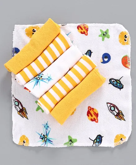 Cucumber Wash Cloths - Pack of 6 (Color May Vary)