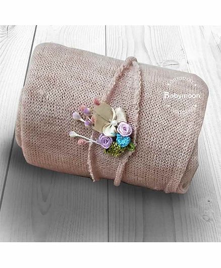 Babymoon Wraps with Hairband Photography Props - Grey