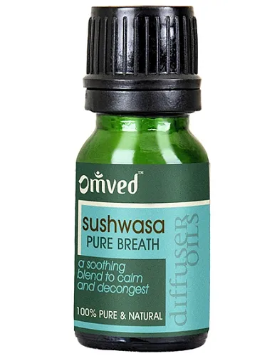 Omved Sushwasa Breathe Easy Diffuser Oil 100% Pure & Natural - 8 ml