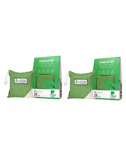 Breathe Fresh Large Vayu Natural Air Purifying Bag Pack of 2 - 250 gm Each