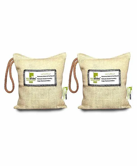 Breathe Fresh Vayu Natural Lite Portable Deodorizer & Dehumidifier Daisy White Pack of 2 - 200 gm