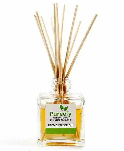 Breathe Fresh Pureefy Antibacterial Essential Oil with Reeds - 20 ml