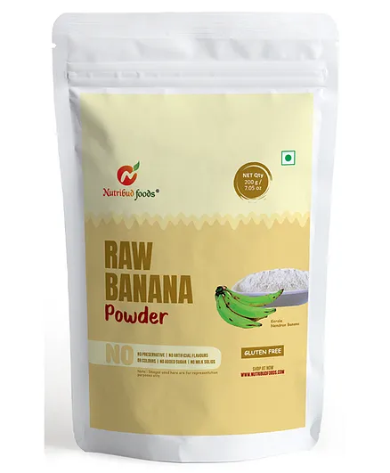 Nutribud Foods RAW BANANA POWDER - 200 gm