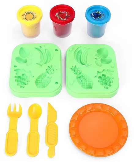 Explore Play Dough Fruit Party Play Set - Multicolour