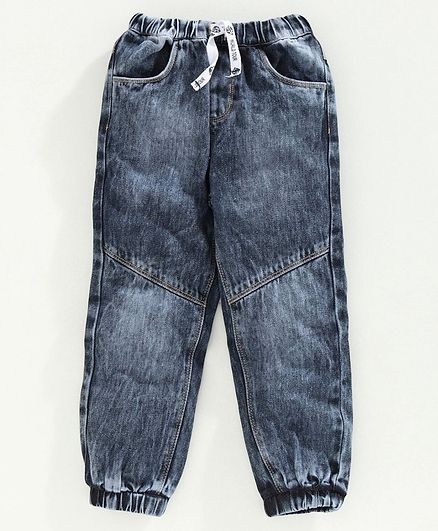 Babyoye Full Length Mid Wash Jeans - Blue