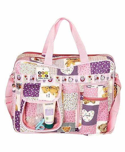 BeyBee Mama's Diaper Bag - Pink
