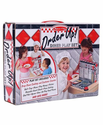 Melissa & Doug Order Up Dinner Playset - Multicolour