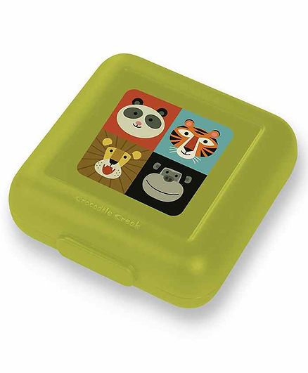 Crocodile Creek Reusable Jungle Jamboree Sandwich Keeper - Green