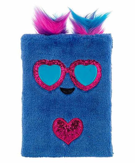 Melissa & Doug Owl Plush Notebook - Blue