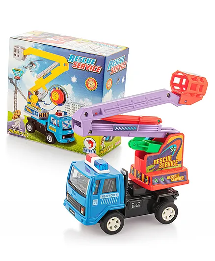 Shinsei Pull Back Rescue Service Crane (Colour May Vary)