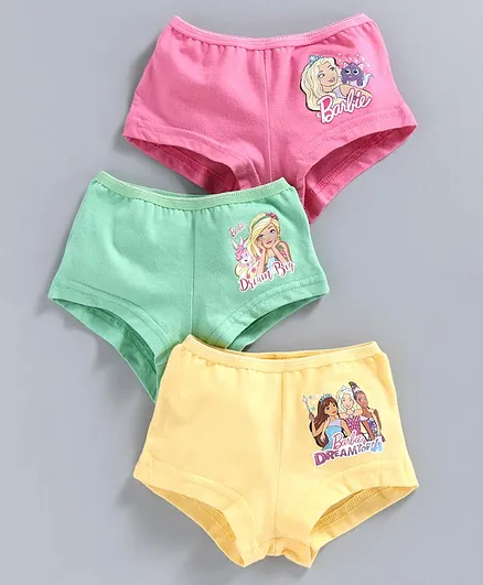Red Rose Panties - Pack of 3(Colour & Print May Vary)