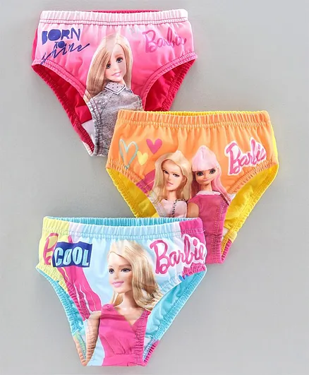 Red Rose Panties Pack Of 3 (Colour May Vary)