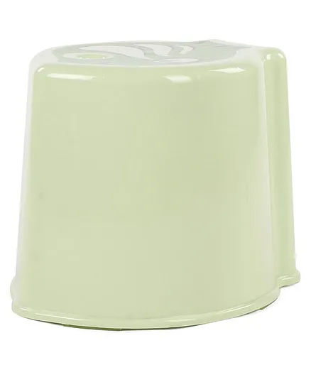 Fish Printed Bath Stool - Green