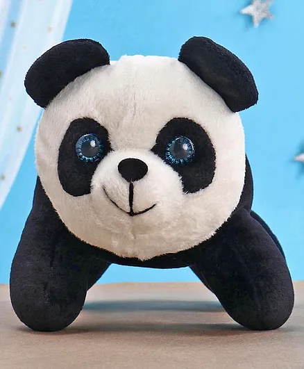 Chun Mun Stuff Zui Panda Soft Toy Black - Length 21.5 cm