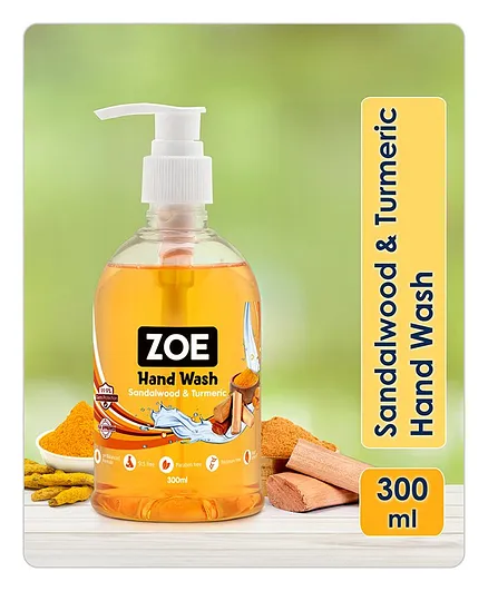 Zoe Sandalwood & Turmeric Hand Wash - 300 ml