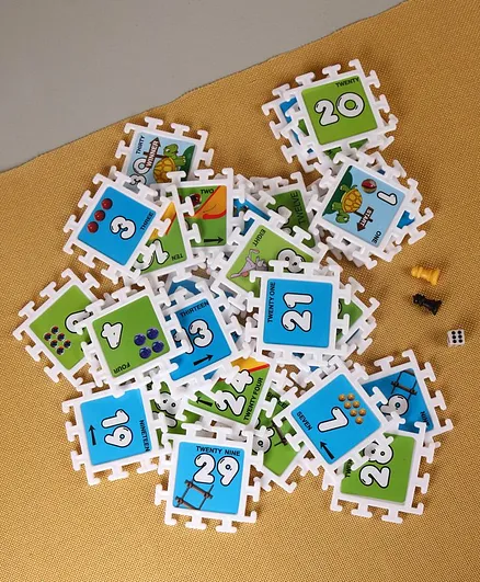 Ramson Learn n Fun Snakes & Ladders Jigsaw Puzzle - 30 Piece Set