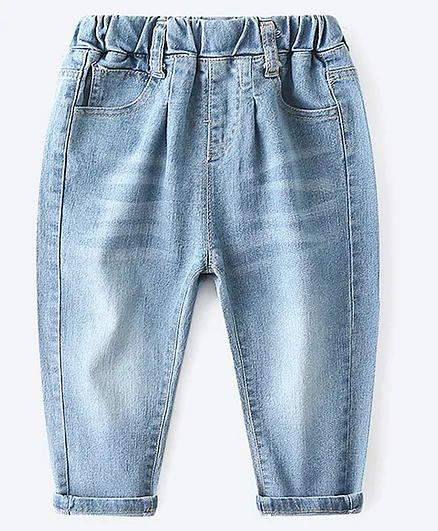 Kookie Kids Full Length Jeans - Light Blue
