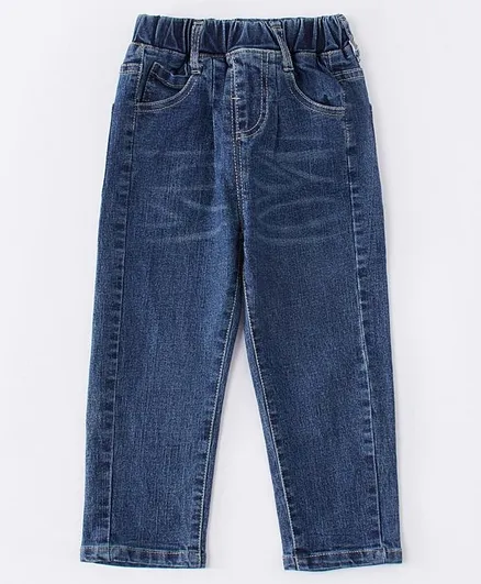 Kookie Kids Full Length Jeans - Dark Blue