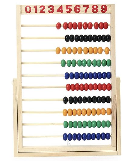 Tinykart Wooden Abacus - Multicolor