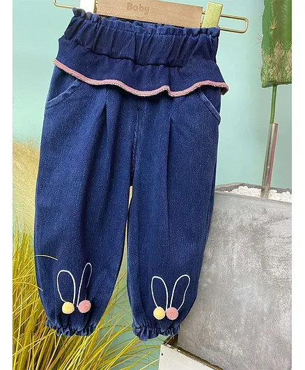 Kookie Kids Full Length Jeans - Blue