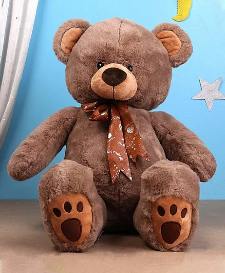 Dimpy Stuff Teddy Soft Toy Brown - Height 65 cm