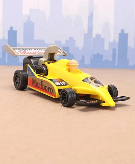 Shinsei Marlboro Pull Back Action Car Toy - Yellow