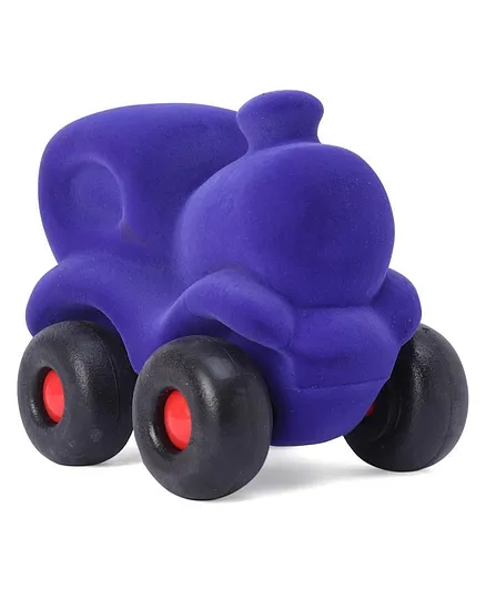 Rubbabu Free Wheel Toy Train - Blue