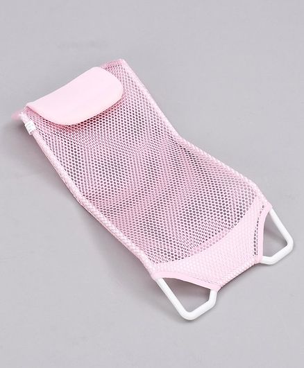 Baby Bath Rack With Headrest - Light Pink