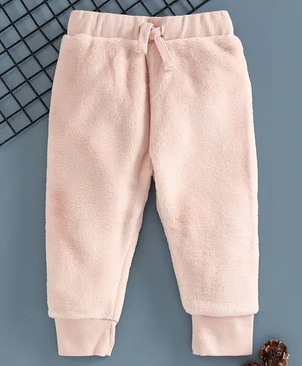 Fox Baby Fleece & Woollen Full Length Lounge Pant - Pink