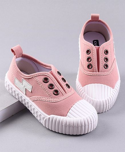 Cute Walk by Babyhug Canvas Casual Shoes - Pink