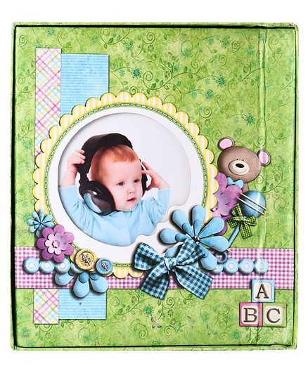 Photo Album Baby Print - Green
