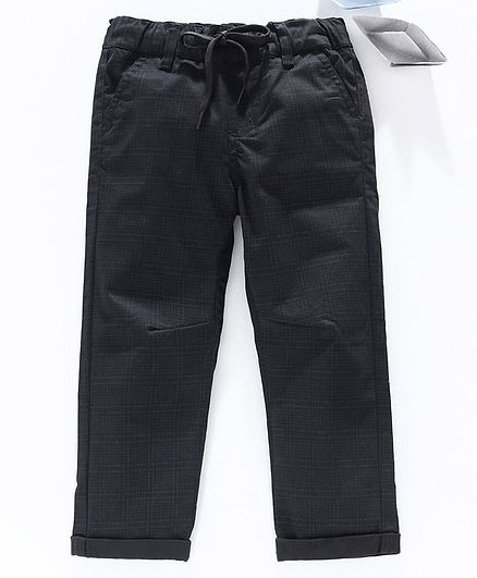 Ed-a-Mamma Multifunctional Washed Pin Striped Joggers With Draw Cord - Dark Grey