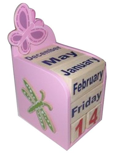 Kidoz Butterfly Motif Calendar