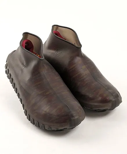 Solid Rain Shoe Cover - Black