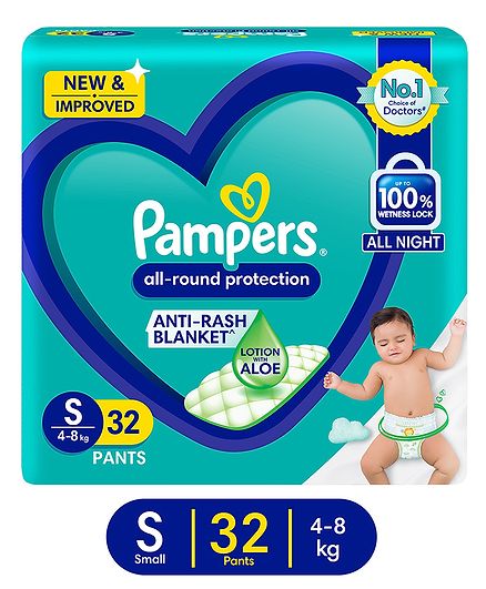 Pampers Diaper Pants Small - 32 Pieces