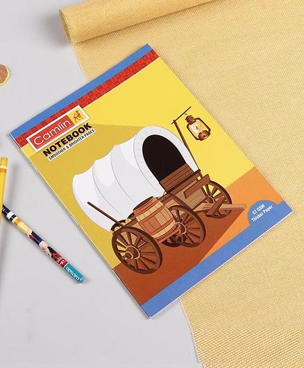 Camlin Single Line Ruled Notebook - 68 Pages