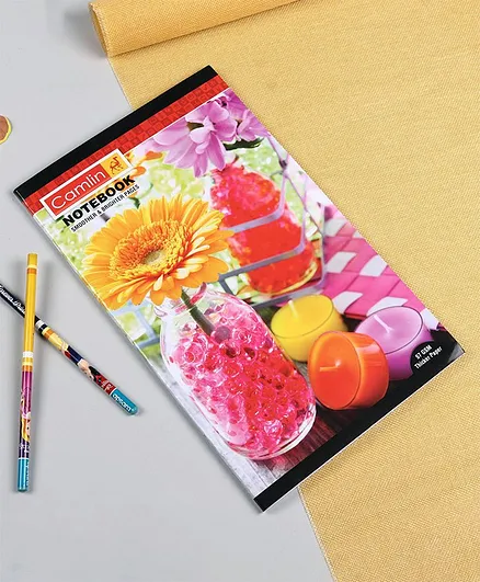 Camlin Un-Ruled Notebook - 152 Pages