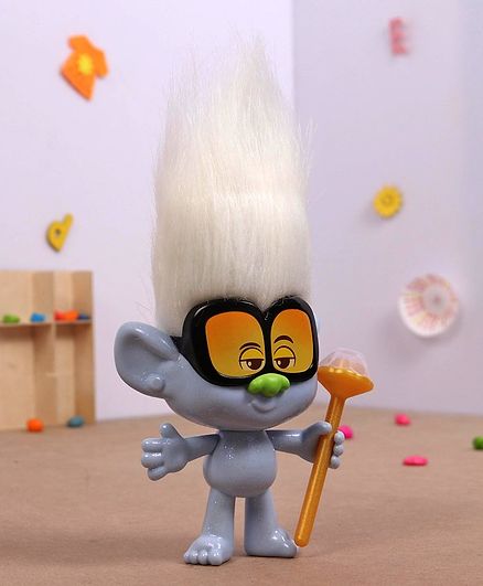 Trolls World Tour Doll Grey - Length 11 cm
