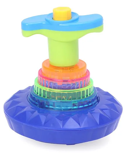 Musical Spinning Light Top - Blue