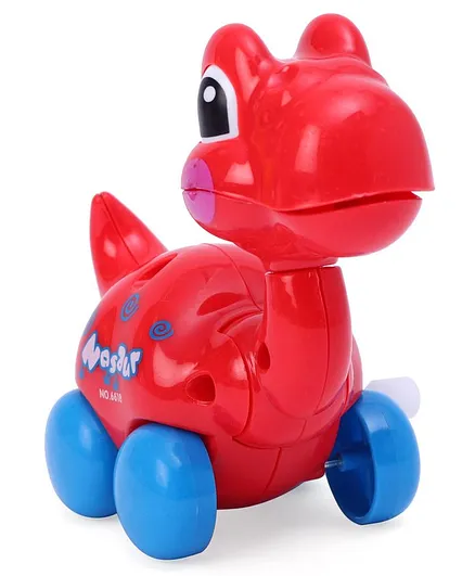 Wind Up Dinosaur Toy - Red