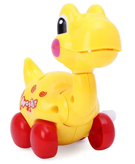 Wind Up Dinosaur Toy - Yellow