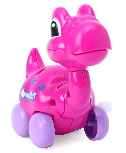 Wind Up Dinosaur Toy - Pink