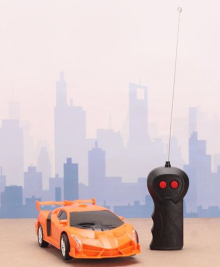 Rising Step Remote Controlled Car - Orange