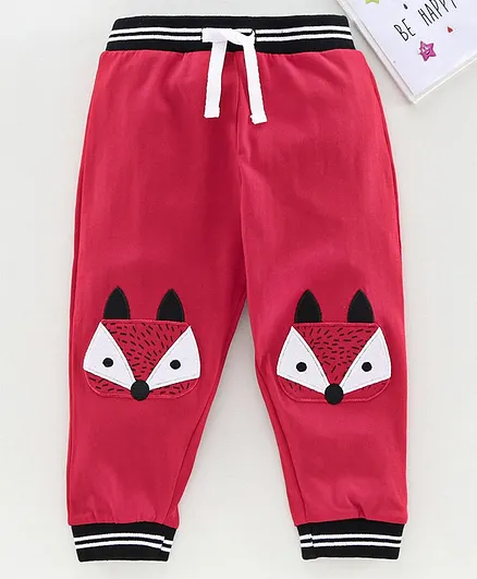 Babyhug Full Length Lounge Pant - Red