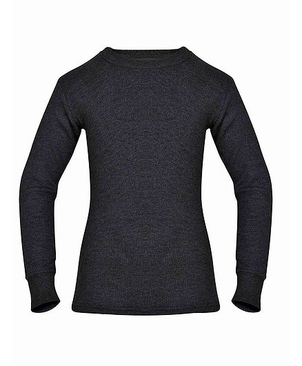 Jockey Kids Full Sleeves Solid Colour Thermal Tee - Off White